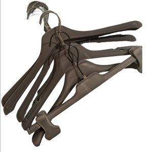 Rick Owens velvet hangers